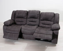 Lataa kuva Galleria-katseluun, 3-istuttava mekanismisohva tummanharmaa