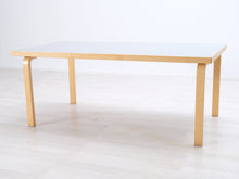 Lataa kuva Galleria-katseluun, Artek 83 ruokapöytä koivu / harmaa