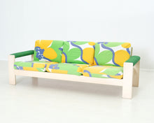 Lataa kuva Galleria-katseluun, Eero Aarnio Rapallo sohva kuviokankaalla