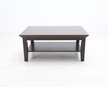 Lataa kuva Galleria-katseluun, Tummaksi petsattu sohvapöytä