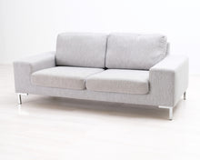 Load image into Gallery viewer, Asko 2-istuttava sohva vaaleanharmaa