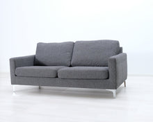 Load image into Gallery viewer, Asko AVEC S 2,5-istuttava kangassohva harmaa