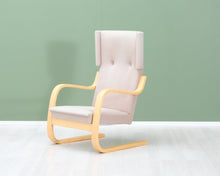 Lataa kuva Galleria-katseluun, Artek 401 nojatuoli koivu / beige