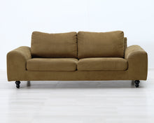 Load image into Gallery viewer, Asko 2,5-istuttava kangassohva vihreä