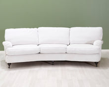 Lataa kuva Galleria-katseluun, 3-istuttava kangassohva vaaleanharmaa