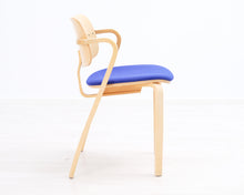 Load image into Gallery viewer, Aslak tuoli koivu / sininen