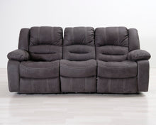 Lataa kuva Galleria-katseluun, 3-istuttava mekanismisohva tummanharmaa