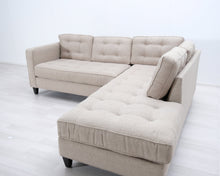 Lataa kuva Galleria-katseluun, A&G Merch 3-istuttava avokulmasohva beige