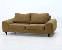 Load image into Gallery viewer, Asko 2,5-istuttava kangassohva vihreä