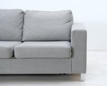 Load image into Gallery viewer, Asko 2-istuttava vuodensohva harmaa