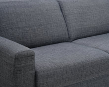 Lataa kuva Galleria-katseluun, 2-istuttava kangassohva harmaa