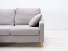 Lataa kuva Galleria-katseluun, 3-istuttava divaanisohva harmaa