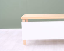 Load image into Gallery viewer, Artek työpöytä 60 x 150 cm koivu / valkoinen