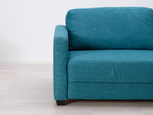 Lataa kuva Galleria-katseluun, 3-istuttava vuodesohva turkoosi