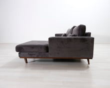 Load image into Gallery viewer, 4-istuttava divaanisohva harmaa