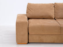 Load image into Gallery viewer, Asko 3-istuttava sohva vaaleanruskea