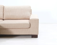 Load image into Gallery viewer, Asko 2-istuttava kangassohva beige
