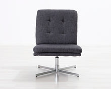 Load image into Gallery viewer, Pyörivä lepotuoli harmaa