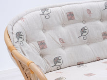 Lataa kuva Galleria-katseluun, Rottinkinen 2-istuttava sohva