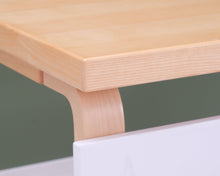 Load image into Gallery viewer, Artek työpöytä 70 x 180 cm koivu / valkoinen