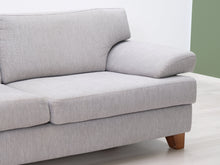 Load image into Gallery viewer, Asko Florence 3-istuttava kangassohva harmaa