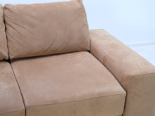 Load image into Gallery viewer, Asko 3-istuttava sohva vaaleanruskea