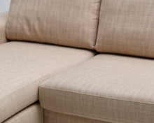 Load image into Gallery viewer, Asko 2-istuttava kangassohva beige