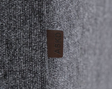 Load image into Gallery viewer, Asko AVEC S 2,5-istuttava kangassohva harmaa