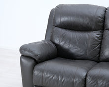 Lataa kuva Galleria-katseluun, 3-istuttava mekanismisohva musta