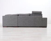 Lataa kuva Galleria-katseluun, 4-istuttava avokulmasohva harmaa