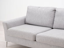 Load image into Gallery viewer, Asko 2,5-istuttava kangassohva harmaa