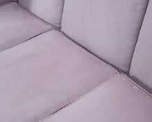 Load image into Gallery viewer, Asko 3-istuttava kangassohva harmaa