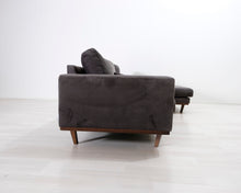 Load image into Gallery viewer, 4-istuttava divaanisohva harmaa