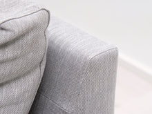 Load image into Gallery viewer, Asko Stella 3-istuttava kangassohva harmaa