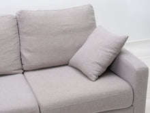Lataa kuva Galleria-katseluun, 3-istuttava divaanisohva harmaa