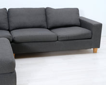 Lataa kuva Galleria-katseluun, 5-istuttava kulmasohva harmaa