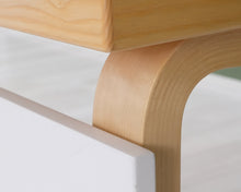 Load image into Gallery viewer, Artek työpöytä 60 x 180 cm koivu / valkoinen