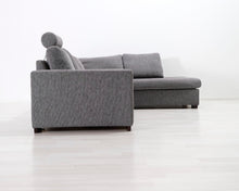 Lataa kuva Galleria-katseluun, 4-istuttava avokulmasohva harmaa