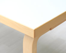 Lataa kuva Galleria-katseluun, Artek 82A pöytä koivu / valkoinen