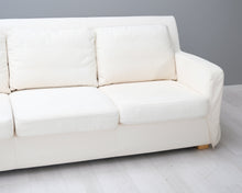 Lataa kuva Galleria-katseluun, Artek 593 3-istuttava kangassohva valkoinen