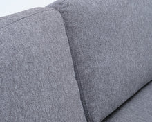 Load image into Gallery viewer, Asko AVEC S 2,5-istuttava kangassohva harmaa