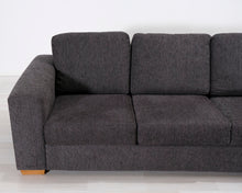 Lataa kuva Galleria-katseluun, 6-istuttava kulmasohva harmaa