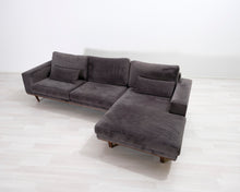 Load image into Gallery viewer, 4-istuttava divaanisohva harmaa