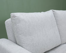 Load image into Gallery viewer, Asko 2-istuttava vuodesohva harmaa