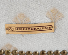 Lataa kuva Galleria-katseluun, 3-istuttava kangassohva raidallinen