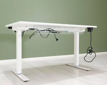 Lataa kuva Galleria-katseluun, Sähköpöytä valkoinen