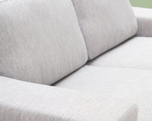 Load image into Gallery viewer, Asko 2-istuttava sohva vaaleanharmaa