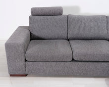 Lataa kuva Galleria-katseluun, 4-istuttava avokulmasohva harmaa