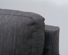 Load image into Gallery viewer, Asko 3-istuttava kangassohva harmaa