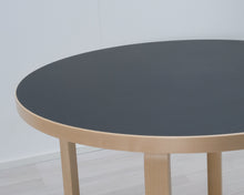 Lataa kuva Galleria-katseluun, Artek 90A pöytä koivu / musta
